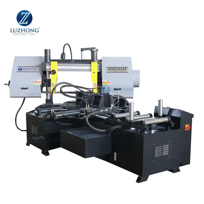 Factory Customized GHSZ4250 Band Saw Machine Metal Cutting Horizontal Type Rotary Angle Fully Automatic Band Saw